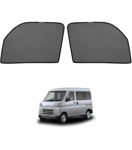 Amazon | メッシュカーテン ハーフサイズ ハイゼットカーゴ S700V